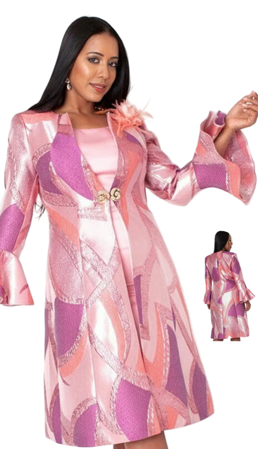 Tally Taylor 41088-PNK Church Dress