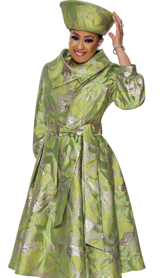 Dorinda Clark Cole 5111-LEM-QS Church Dress