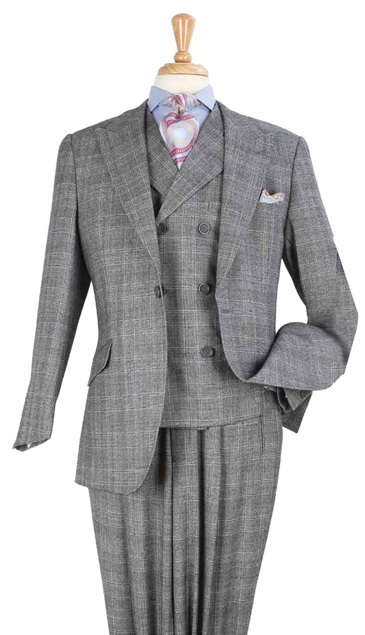 Iconic T-110-GRY-QS Mens Suit