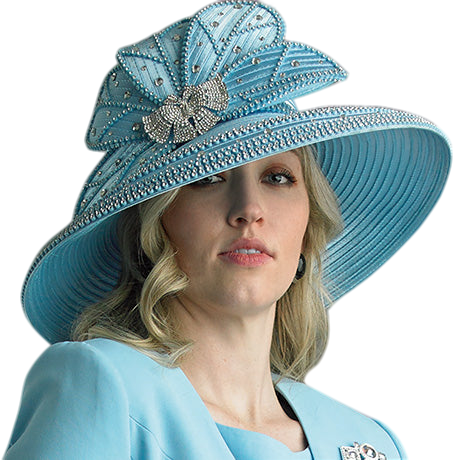 Lily And Taylor H376-ICE Church Hat