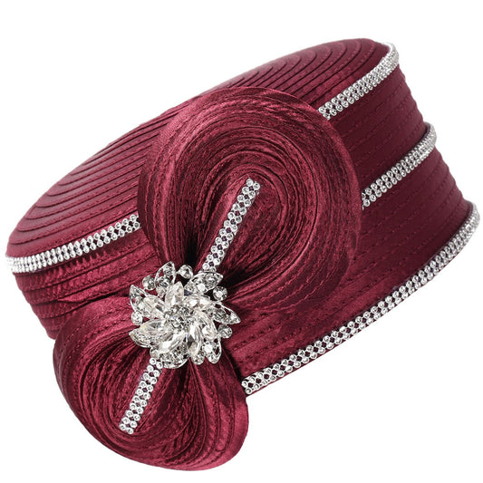 Giovanna HR1063-WNE Church Hat