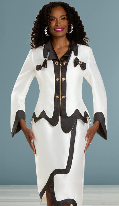 Donna Vinci 12143-QS Womens Church Suit