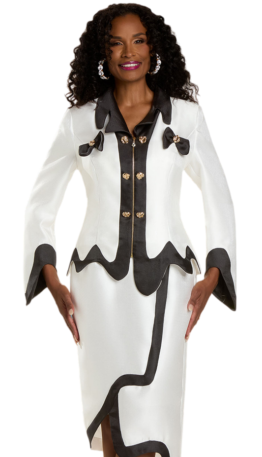 Donna Vinci 12143-QS Church Suit