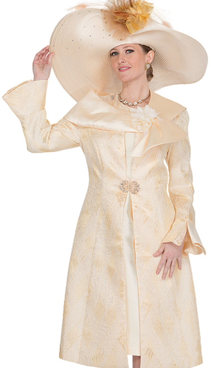 Aussie Austine 5882-GLD Church Dress