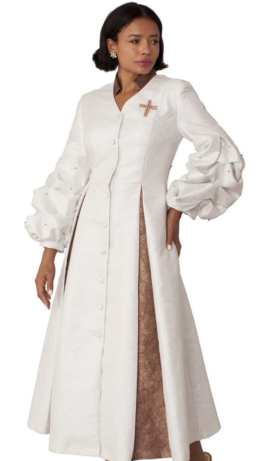 Tally Taylor 4850-WHT-QS Church Robe