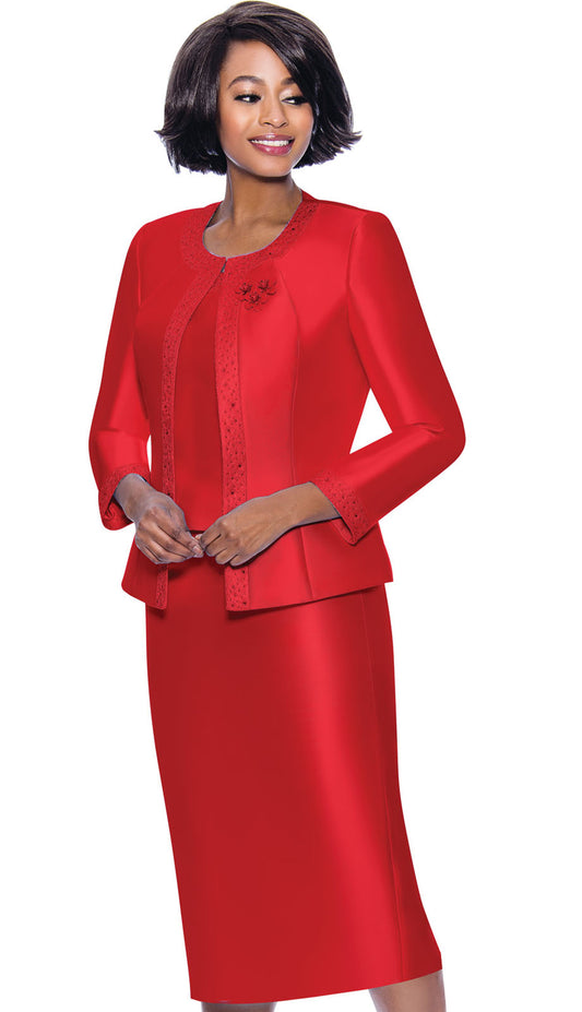 Terramina 7637-RED-CO Church Suit