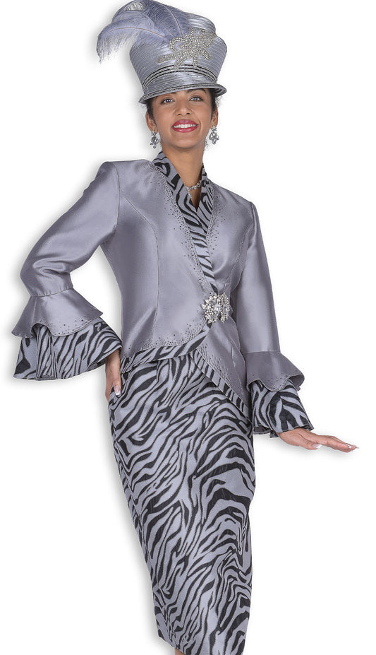 Elite 6156-SGB Mens Church Suit