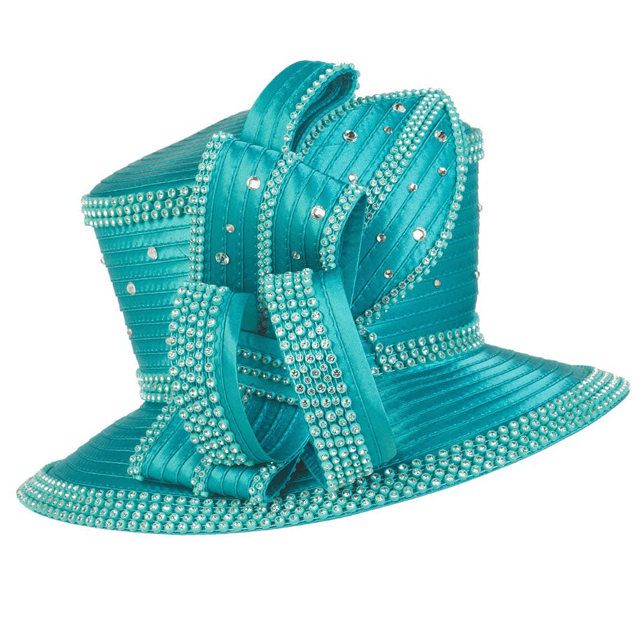 Giovanna HR22131-TUR-QS Church Hat