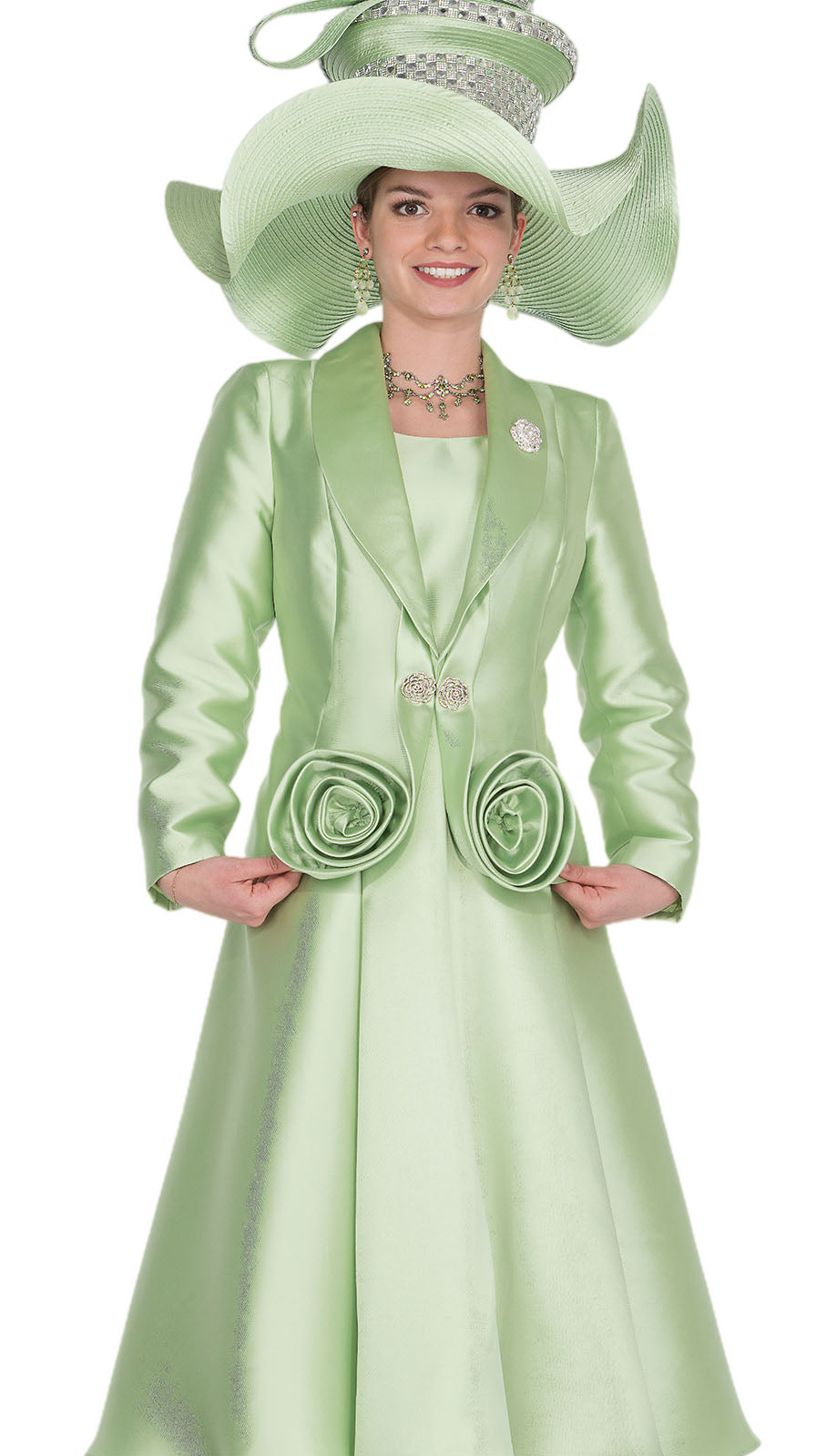 Champagne Italy 6020-GRN Jacket Dress