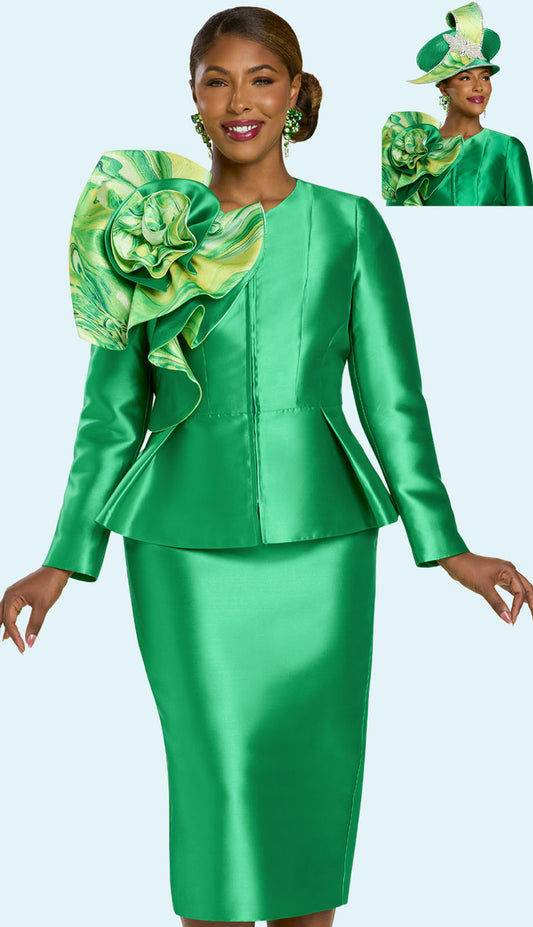 Donna Vinci 12227-H Church Suit-Hat