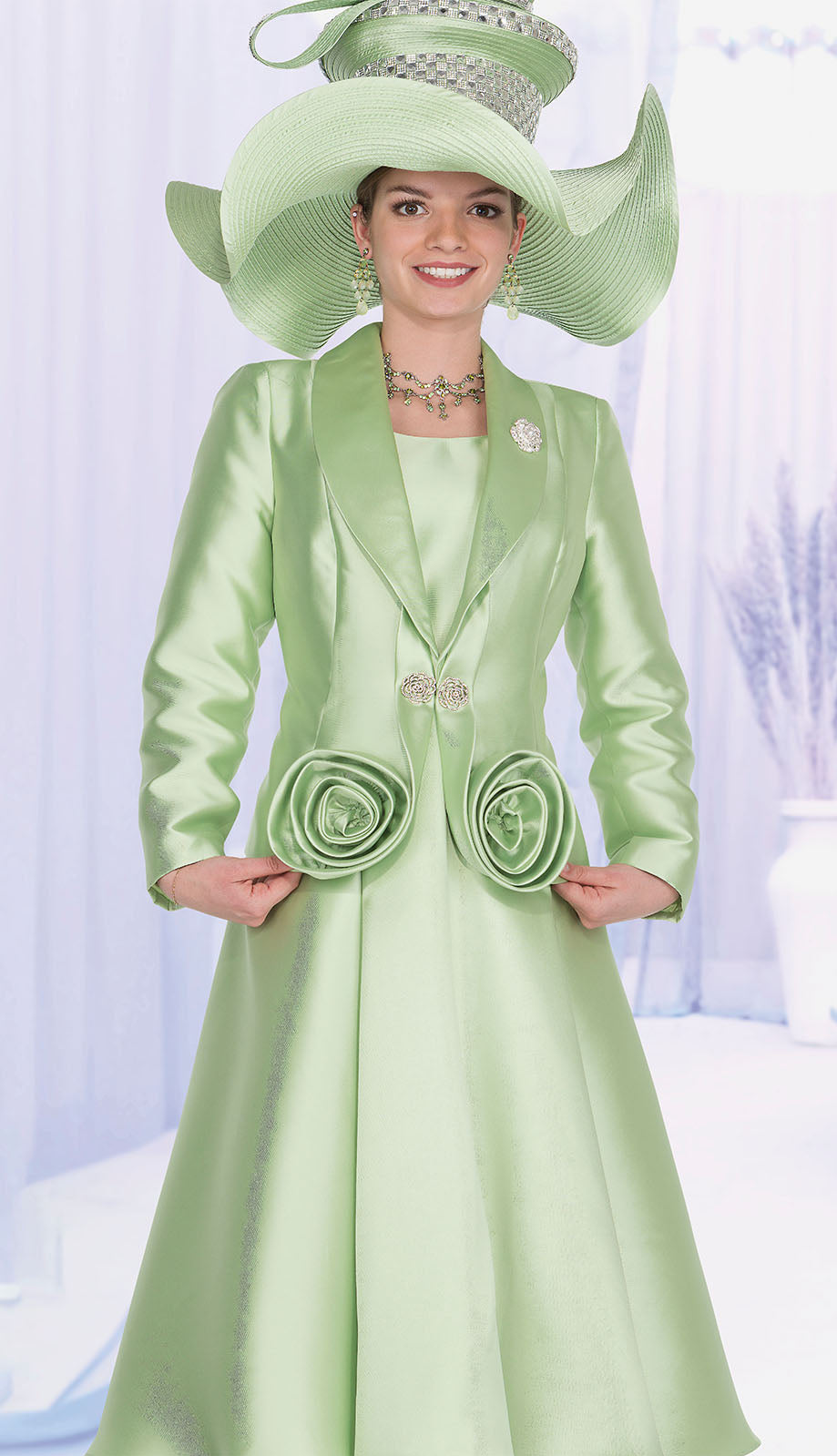 Champagne Italy 6020-GRN Jacket Dress