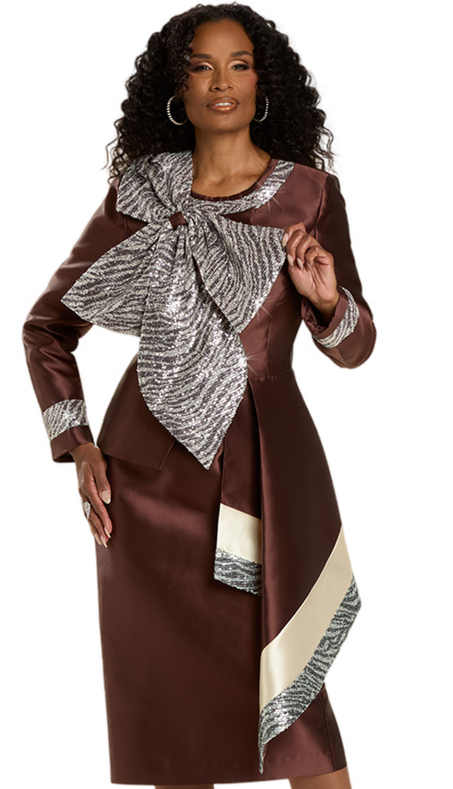 Donna Vinci 12145 Church Suit