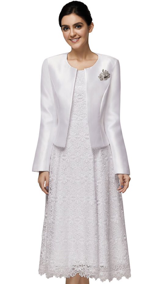 Nina Nischelle 2883-WH Church Dress