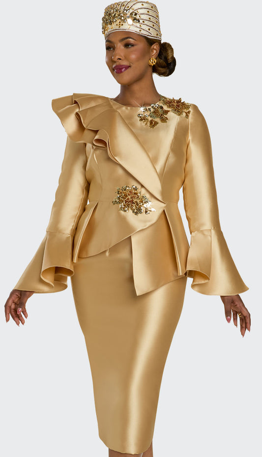 Donna Vinci 12229-H Church Suit-Hat