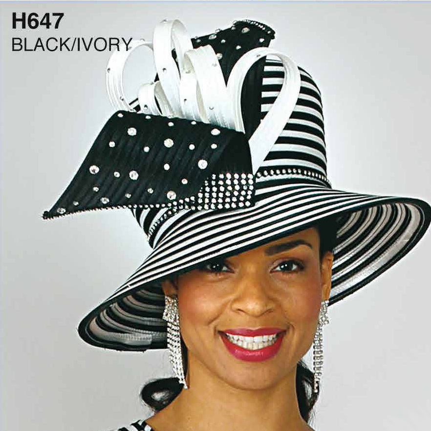 Lily And Taylor Hat H647-BWI