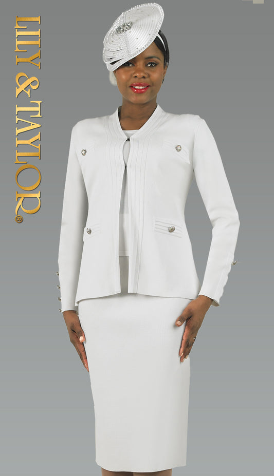 Lily And Taylor 843-WHT