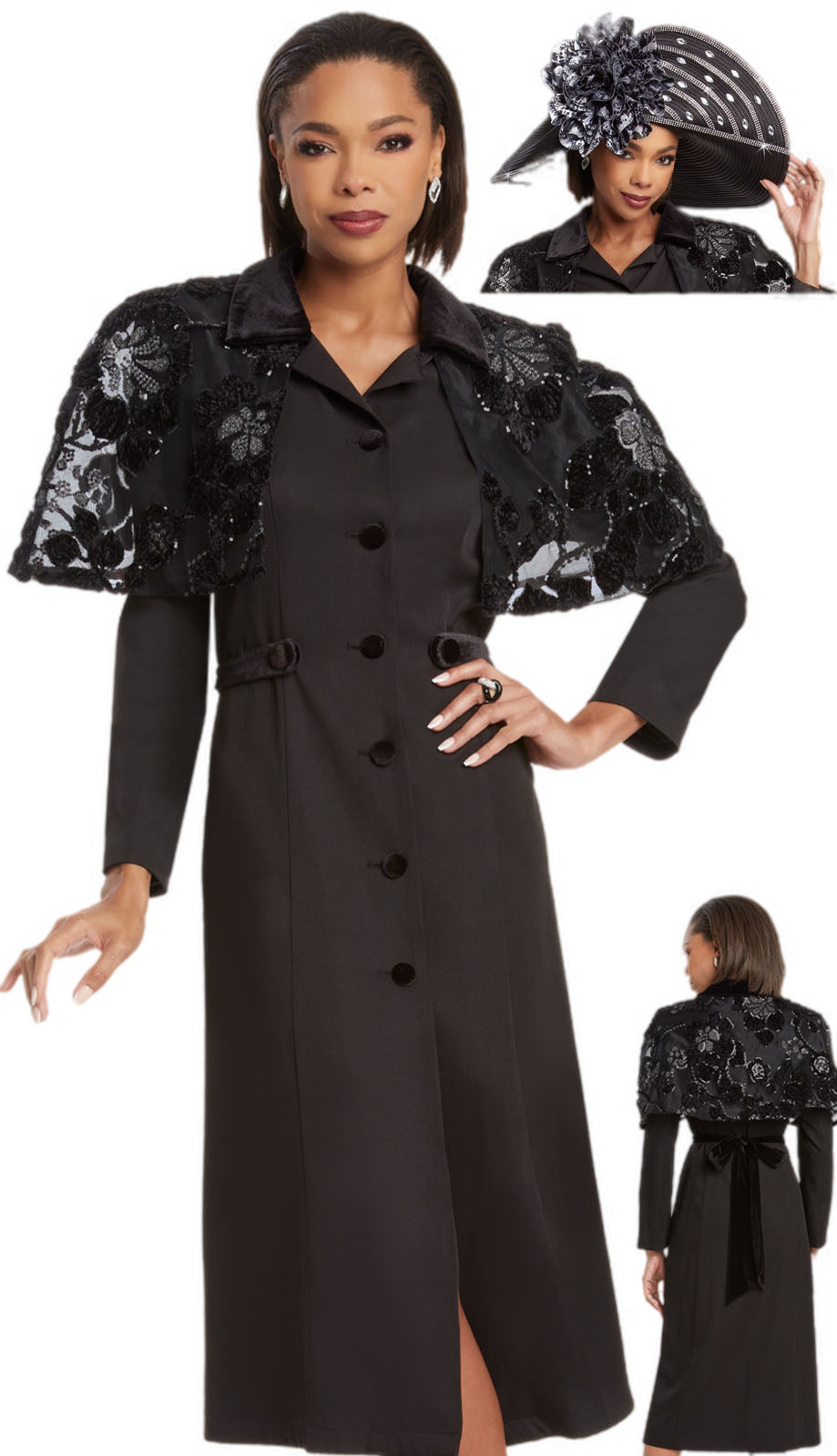 Donna Vinci 12046-QS Church Dress