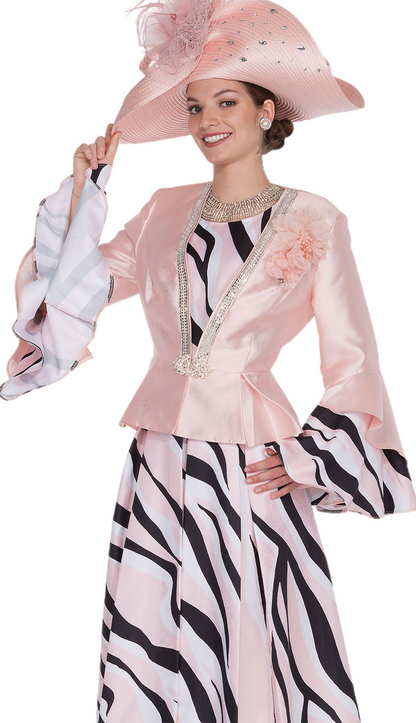 Champagne Italy 6023-PCH Jacket Dress-Hat