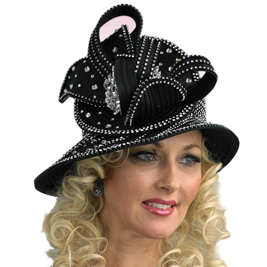 Lily And Taylor Hat H950-BLK