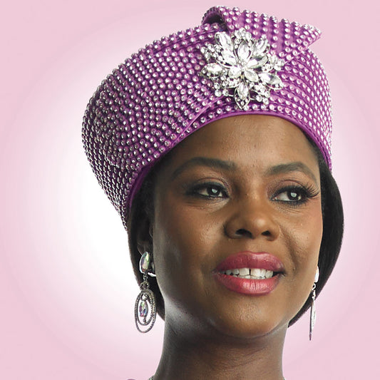 Lily and Taylor H319-MAG-QS Church Hat