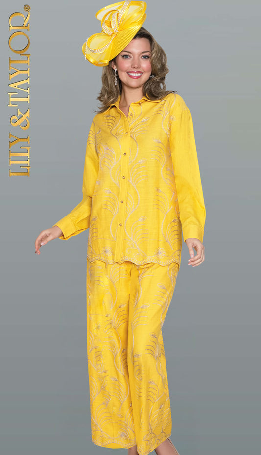 Lily and Taylor 5051-YWG-CO Church Suit
