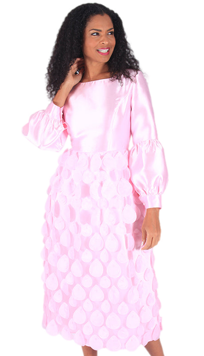 Diana Couture 8616-PNK Church Dress