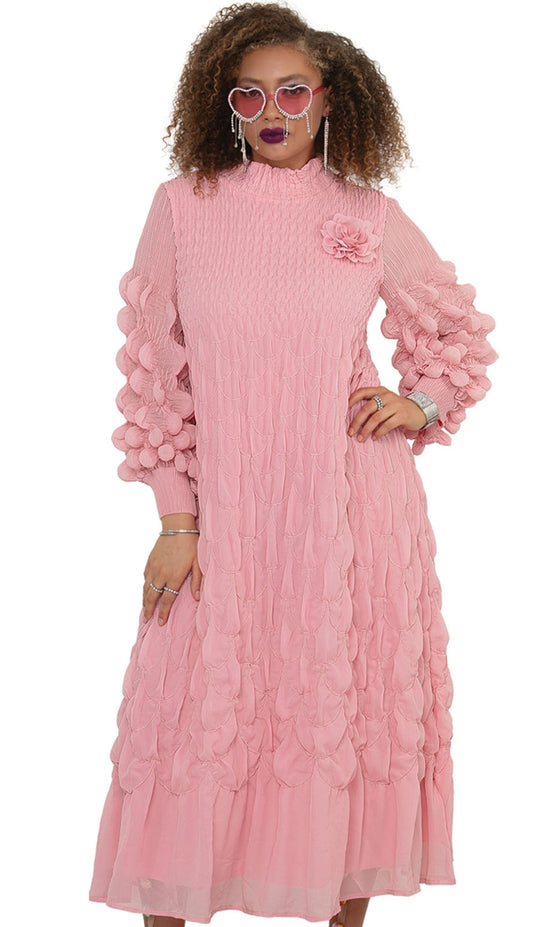 Luxe Moda LM481-PNK Church Dress
