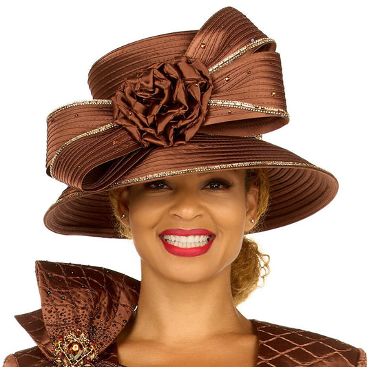 Giovanna HG1319-CHC Church Hat