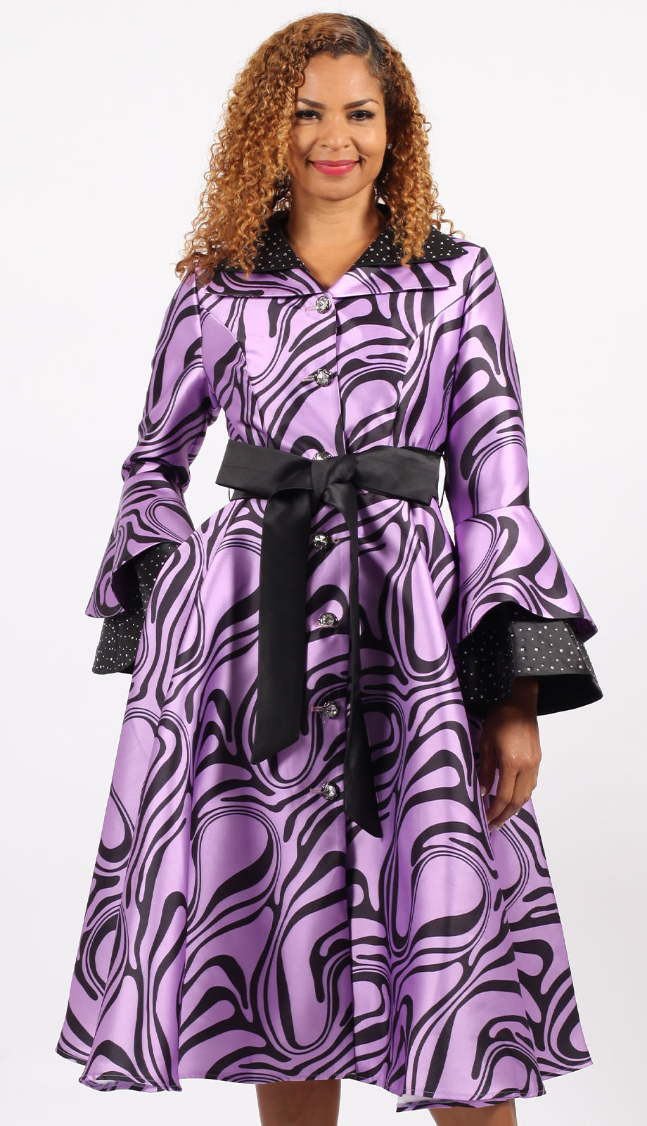 Diana Couture 8973-VWB-CO Church Dress
