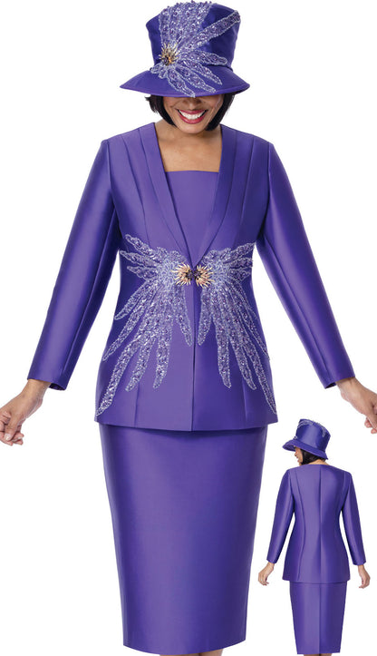 GMI 401942-PUR Church Suit