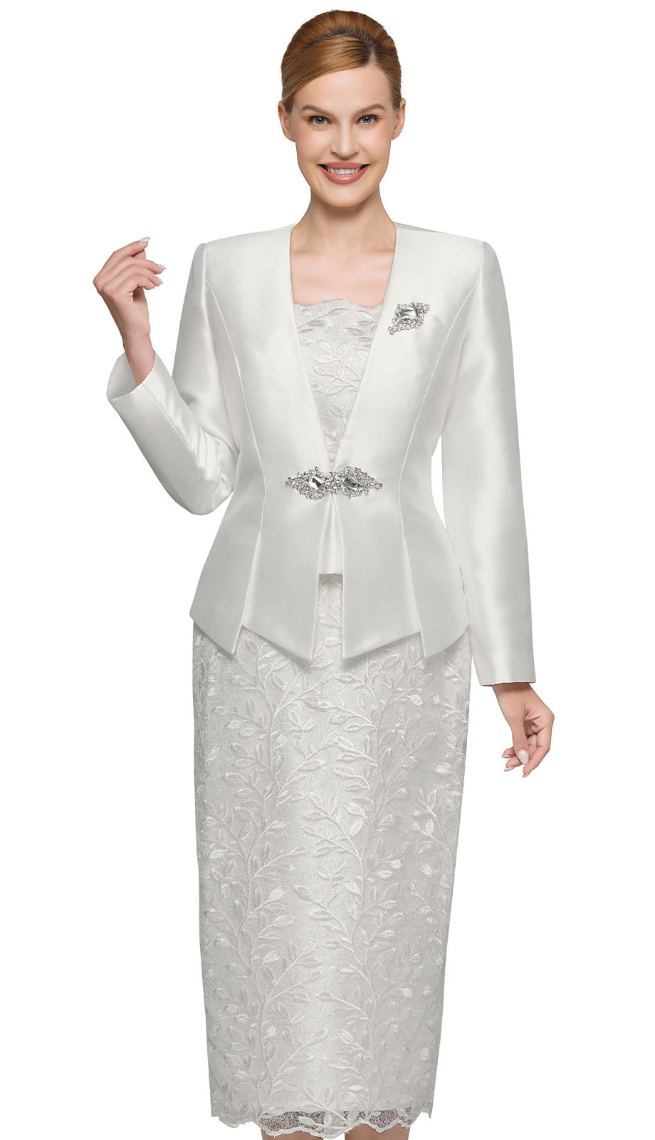 Nina Massini 3157 Womens Suit For Church