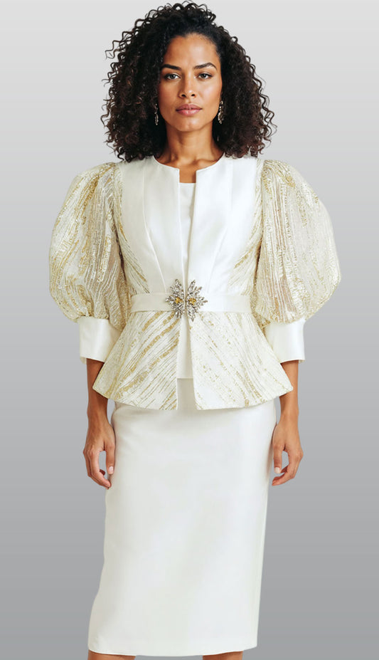 Donna Vinci 12267-QS Church Suit