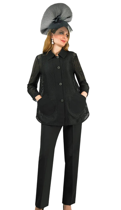 Lily And Taylor 4781-BLK-Hat
