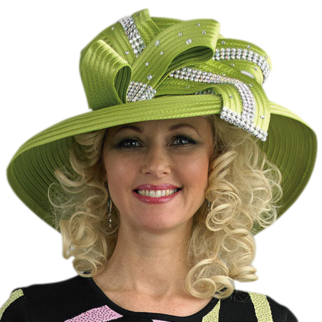 Lily And Taylor H1005-LIM Church Hat