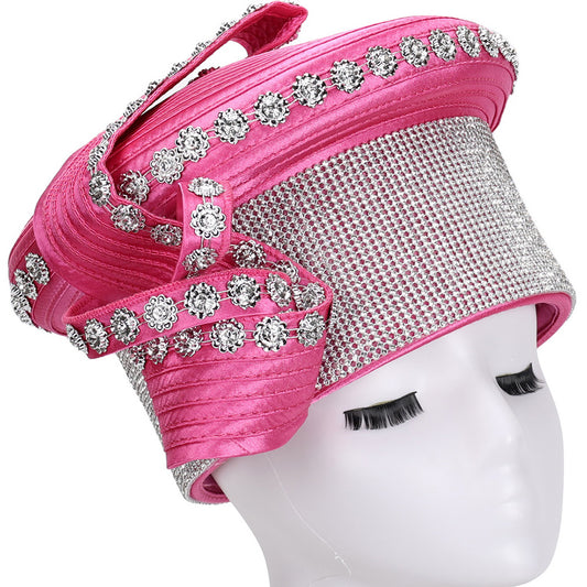 Giovanna HR22141-FCH-QS Church Hat