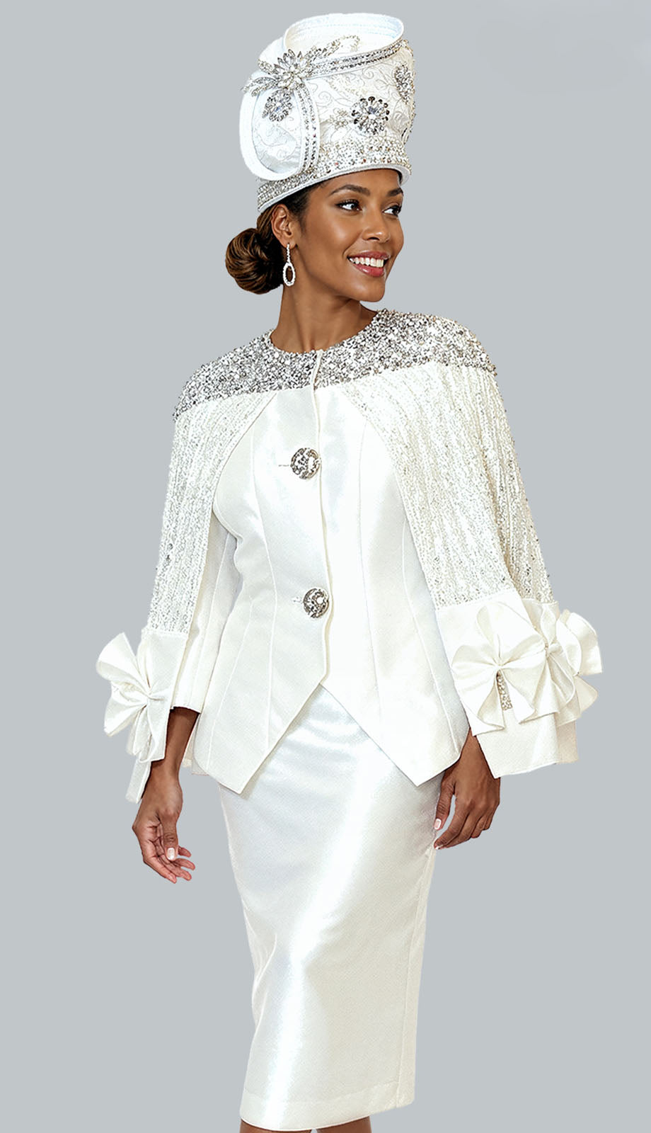 Donna Vinci 12268-H Church Hat