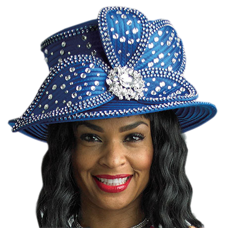 Lily And Taylor H409-RYL Church Hat