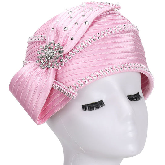 Giovanna HR22107-PNK Church Hat