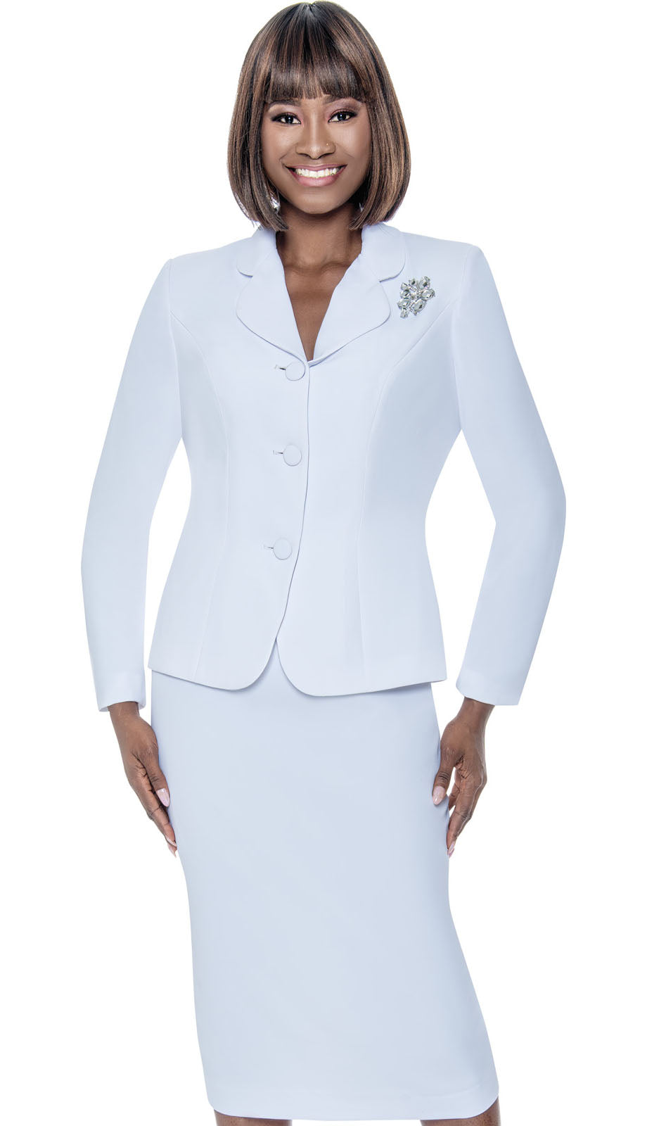 Terramina 9002-WHT Church Suit