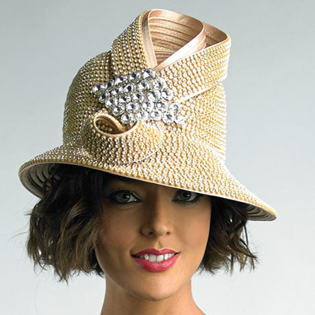 Lily And Taylor Hat H698-GLD