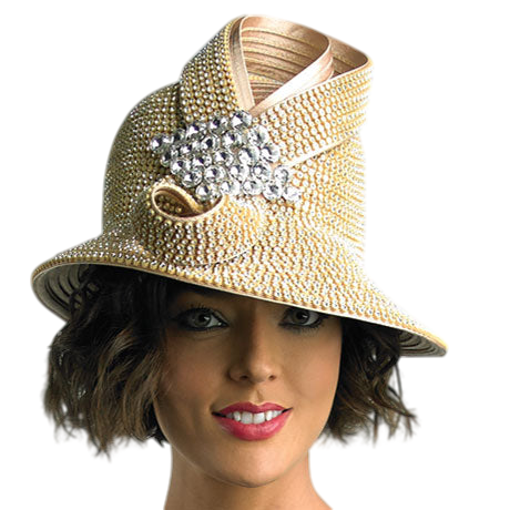 Lily And Taylor Hat H698- QS GLD