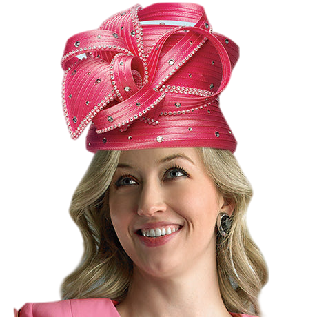 Lily And Taylor H393-RSE Church Hat