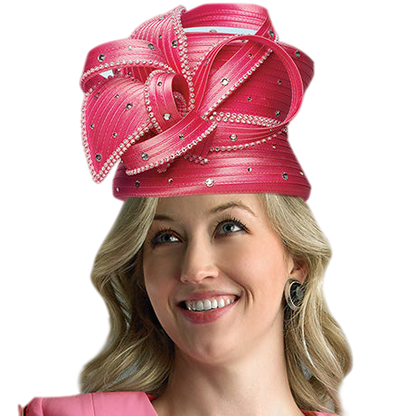 Lily And Taylor H393-RSE Church Hat