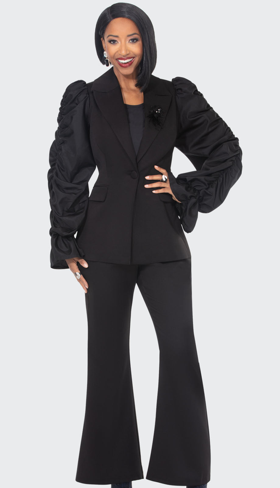 Donna Vinci 12242-QS Ladies Pant Suit