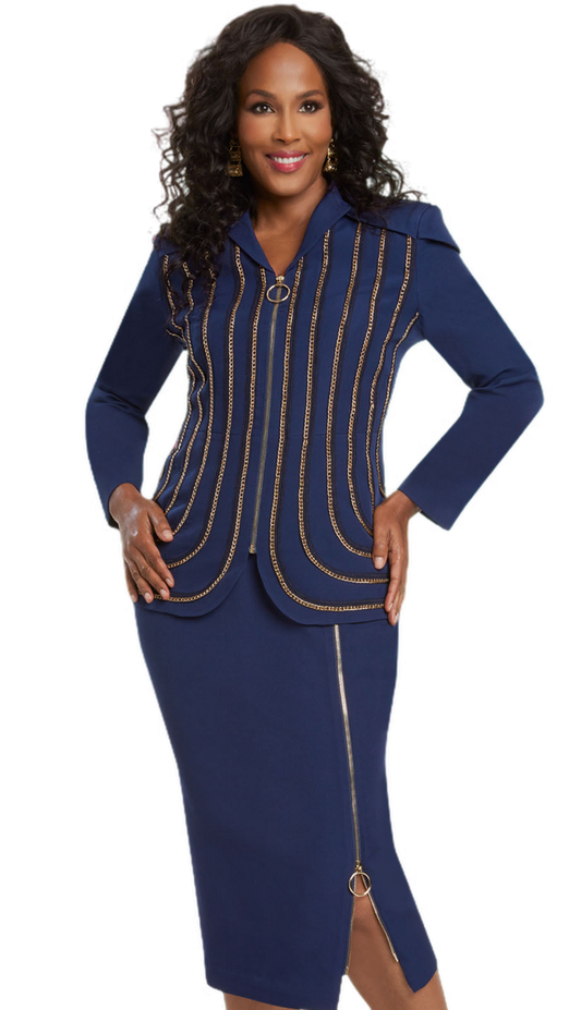 Donna Vinci 12059-QS Church Suit