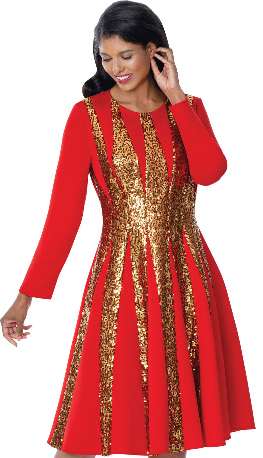 Stellar Looks SL601131-QS Church Dress