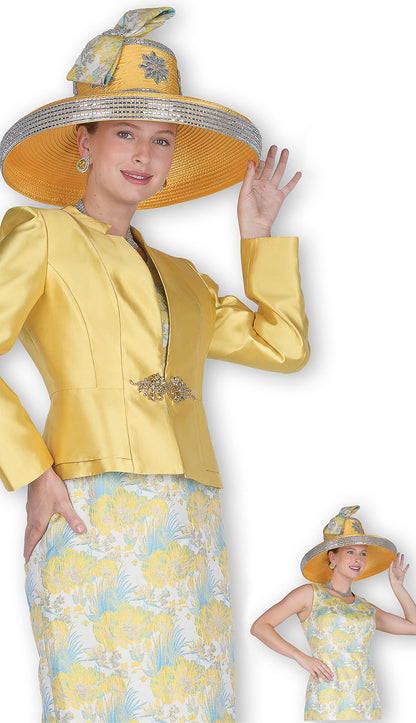 Aussie Austine 6209-GLD-QS Church Suit