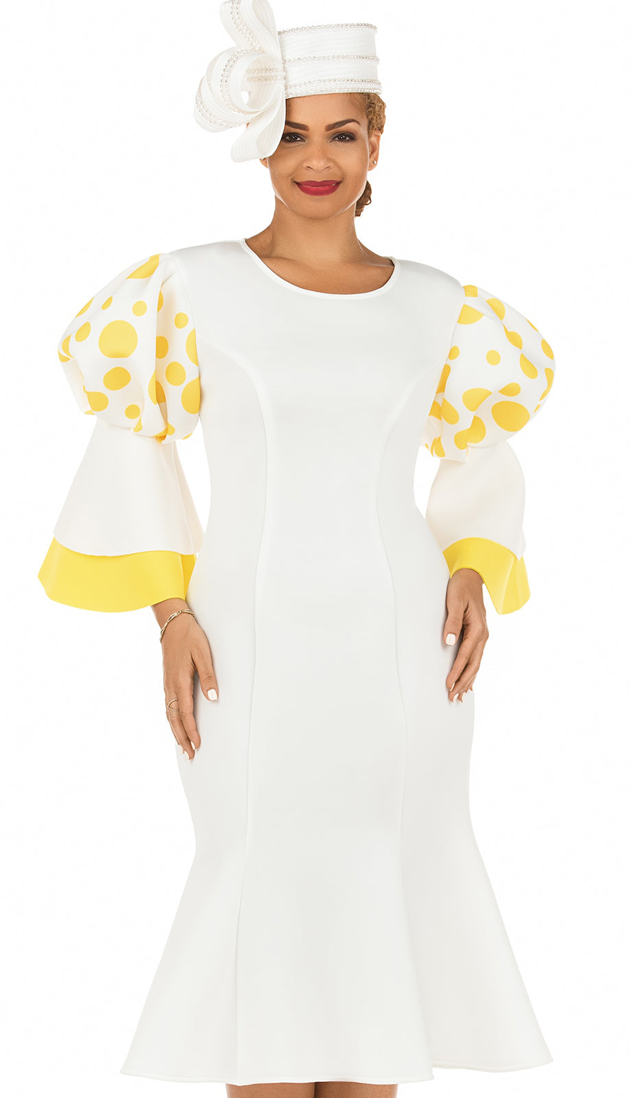 Giovanna DP2402-OFFY Church Dress