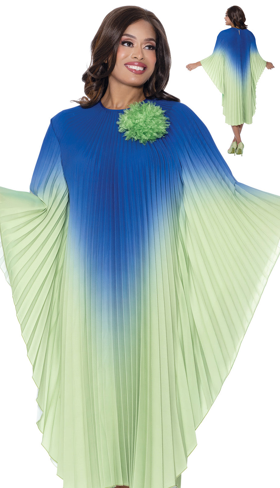 Divine Casuals DC1742-RYL Ladies Dress