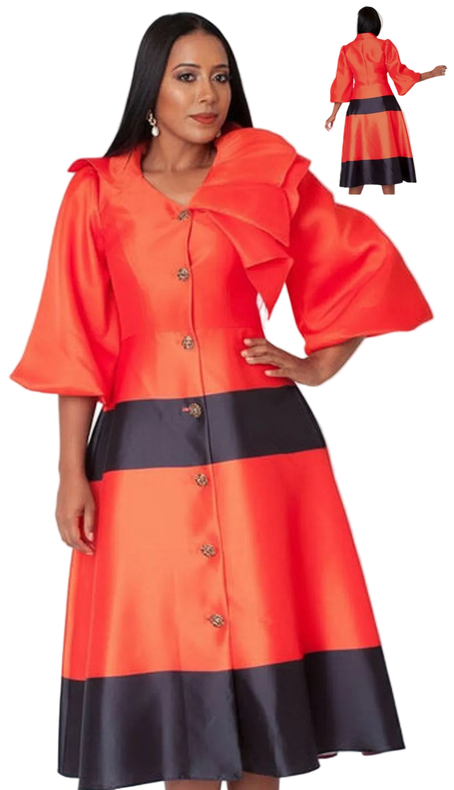 Tally Taylor 41085-RED Church Dress